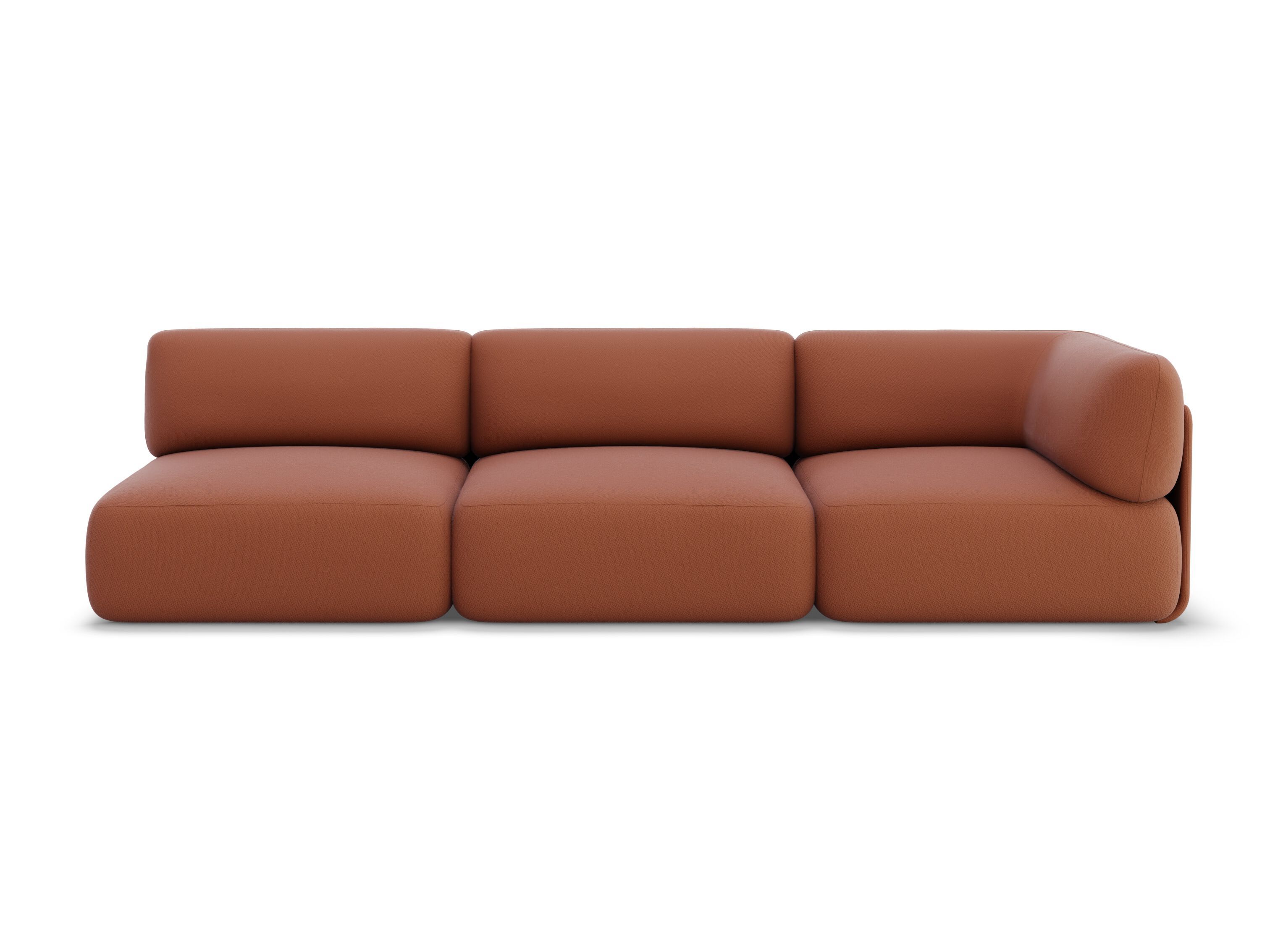 Открытый 3-местный тканевый диван Noah Living торий ARCH-00110228 - Вид №14