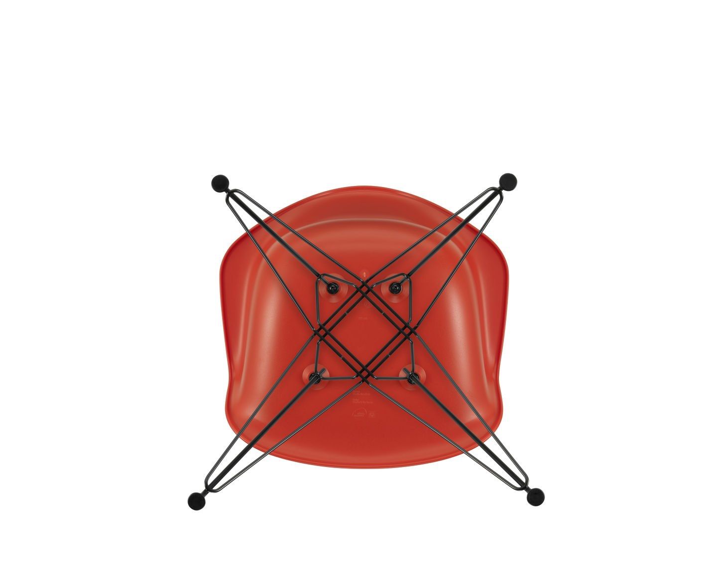 Стул с подлокотниками из полипропилена и ткани VITRA Eames Plastic Chair ARCH-00117709 - Вид №73