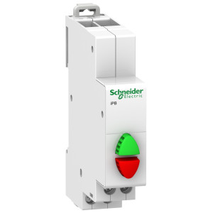 A9E18034 КНОПКА УПРАВЛЕНИЯ iPB КРАСНАЯ/ЗЕЛЕНАЯ 1НЗ/1НО Schneider Electric Acti 9