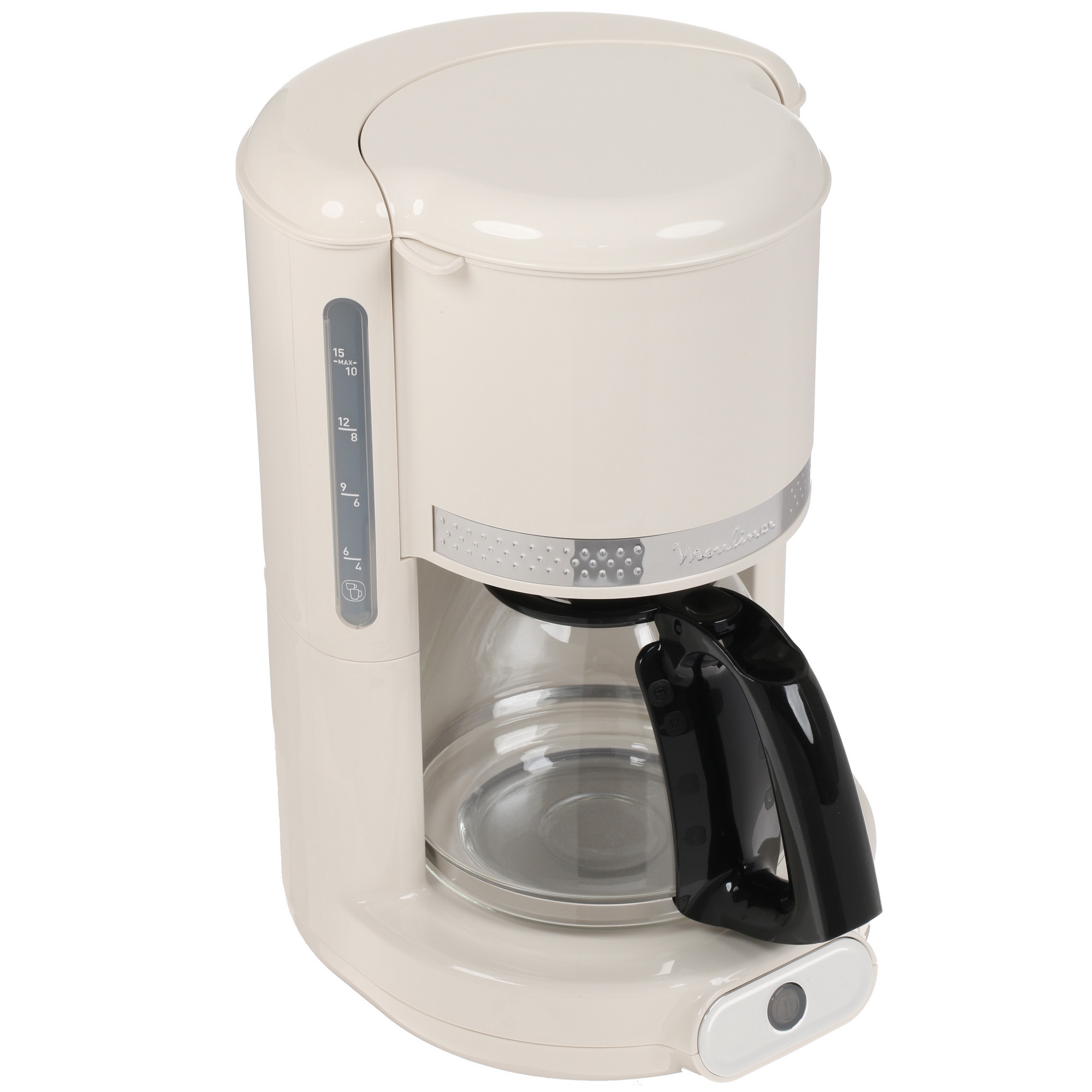 1662182 Кофеварка капельная Moulinex Soleil FG385A30 бежевый STDN-0046478 - Вид №6