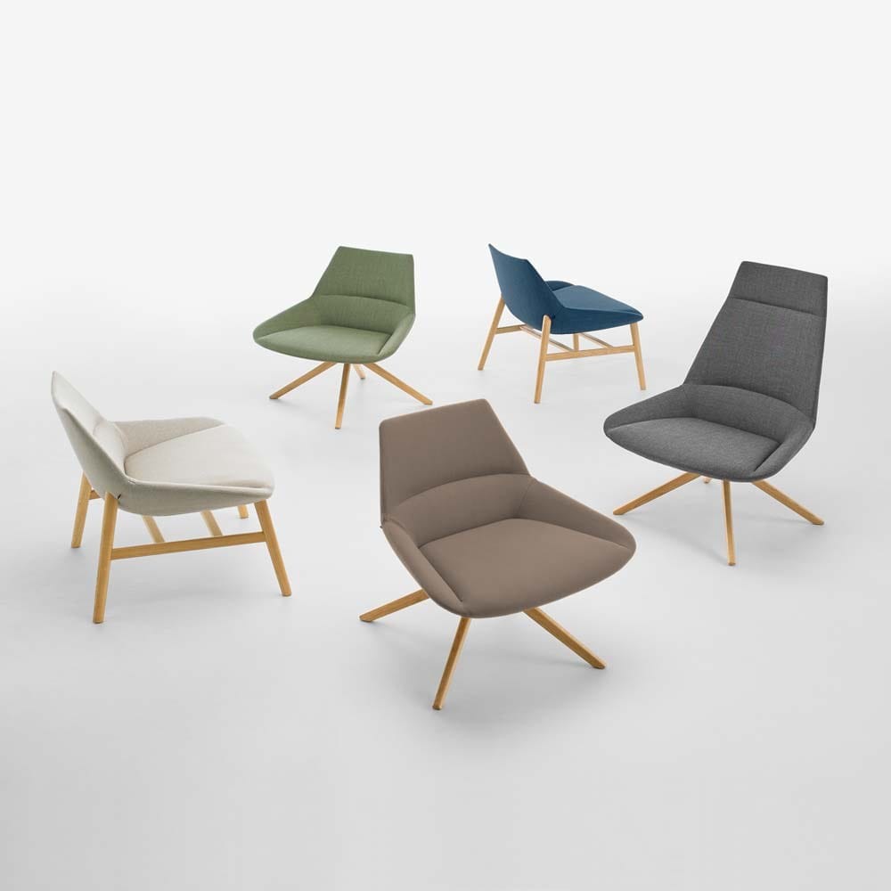 Вращающееся кресло на сиденье из ткани INCLASS Dunas XL ARCH-00063553 - Вид №2