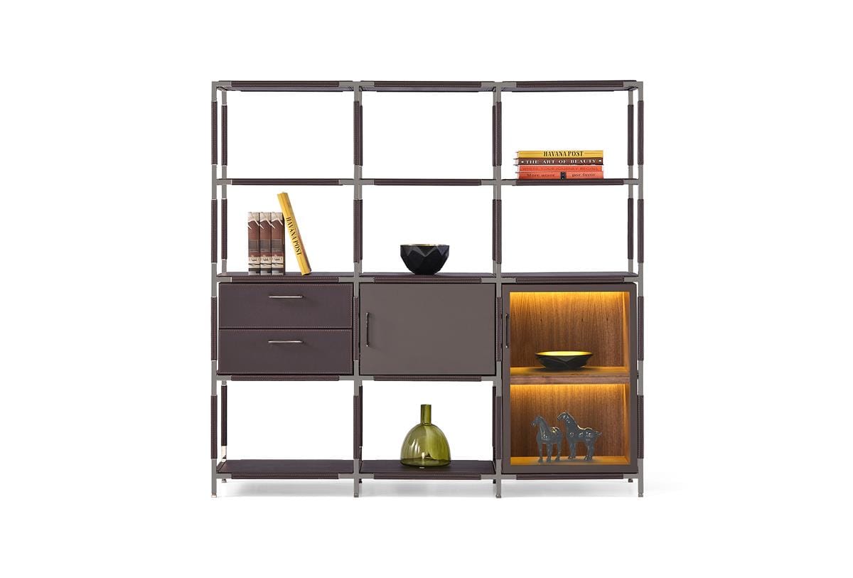 Самонесущая модульная металлическая Книжная полка Mobi SWISS ARCH-00110086