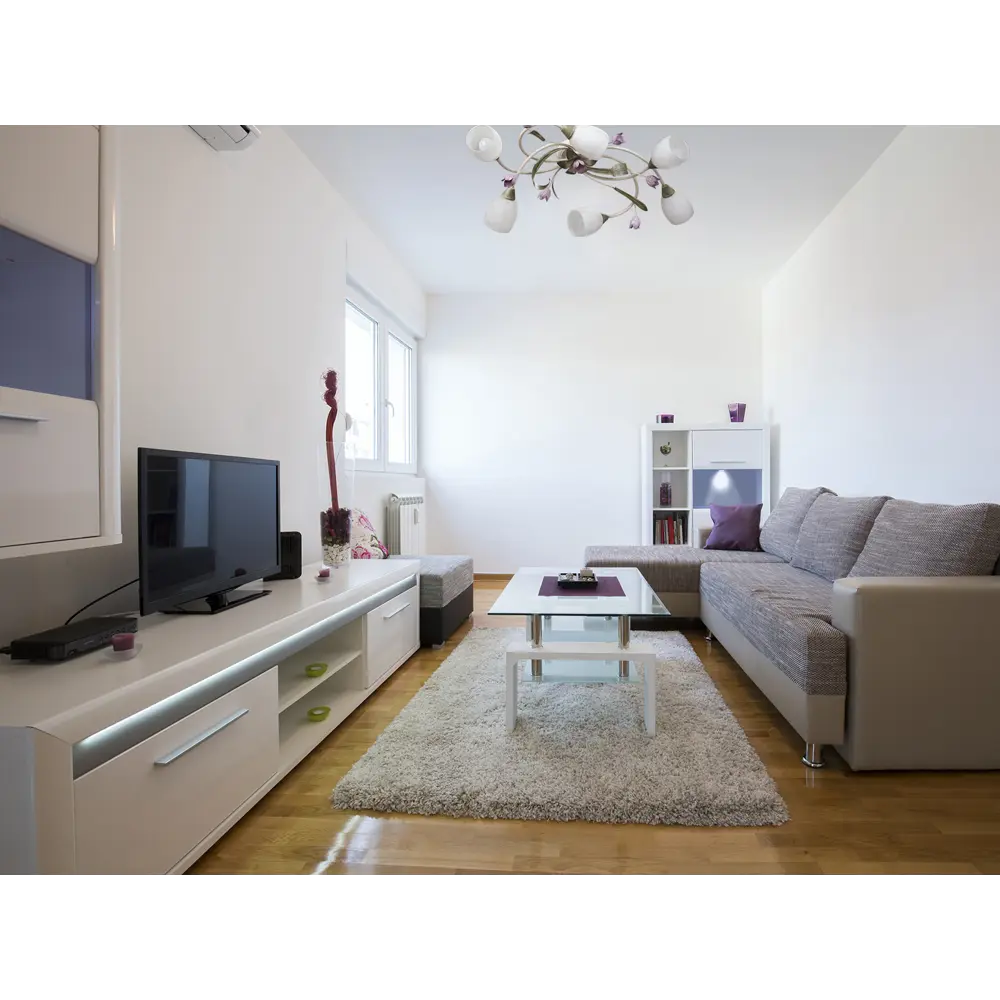 Люстра потолочная Vitaluce Eva 6 ламп 18м² Е14 цвет бежевый 16532378 STLM-2120017  - Вид №9
