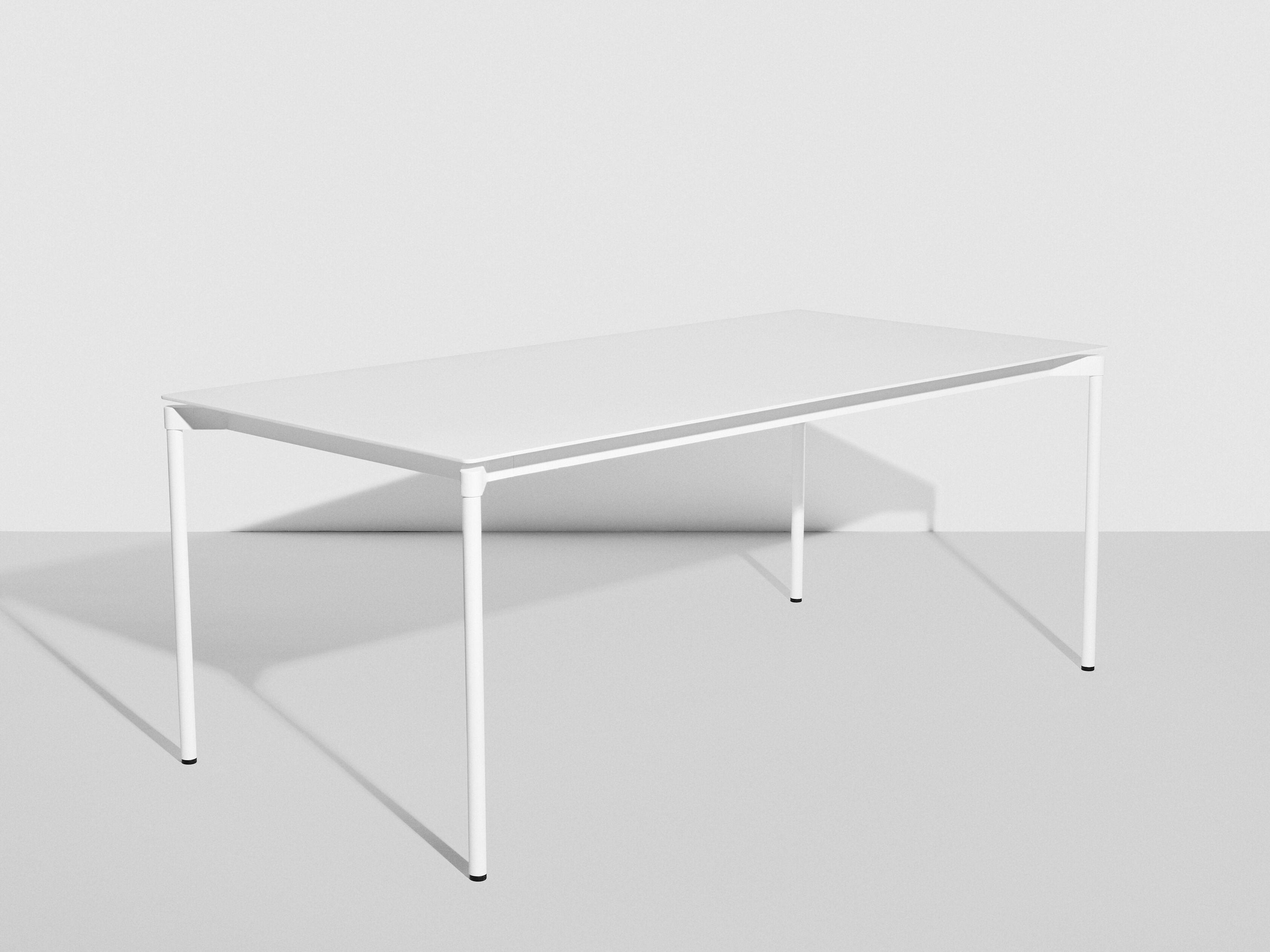 Прямоугольный алюминиевый стол с порошковым покрытием Petite Friture Fromme ARCH-00013788 - Вид №10