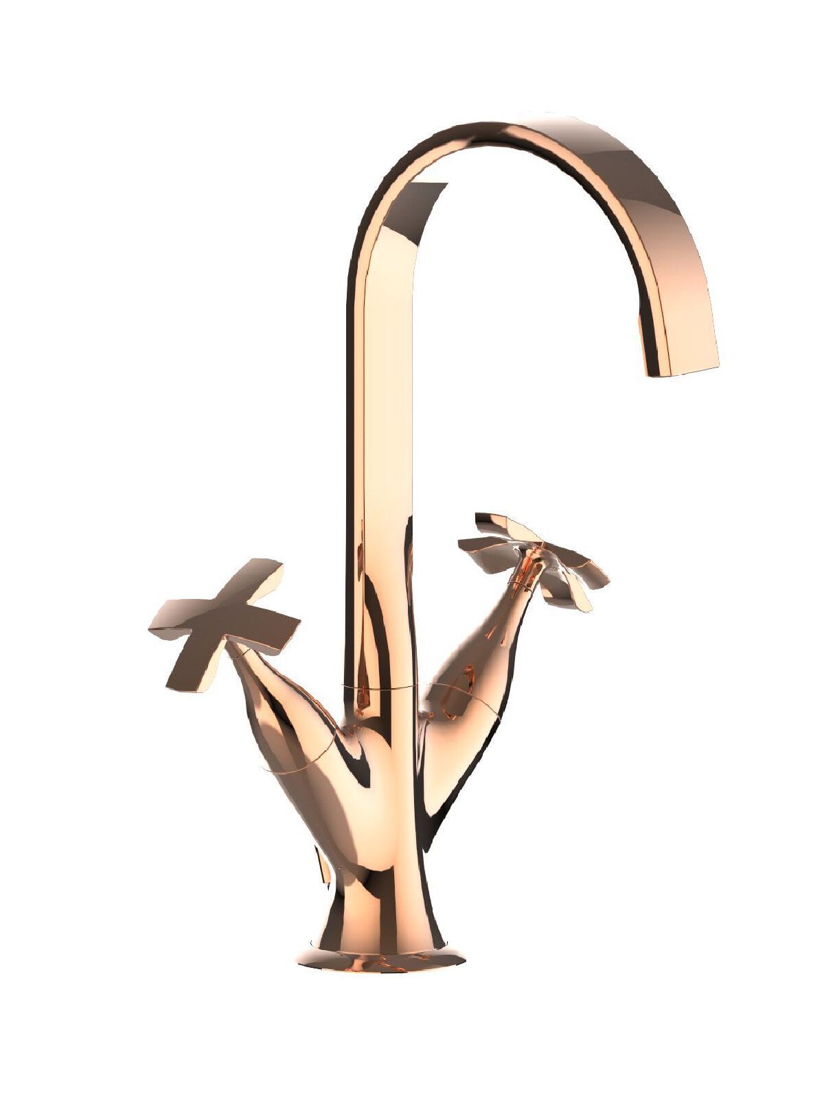 Смеситель для раковины с одним отверстием для столешницы Rubinetterie Frattini Lucrezia ARCH-00032124 - Вид №12