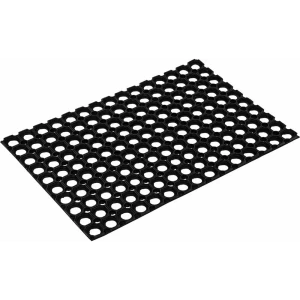 Коврик грязезащитный каучук Amigo 50x100 см цвет черный