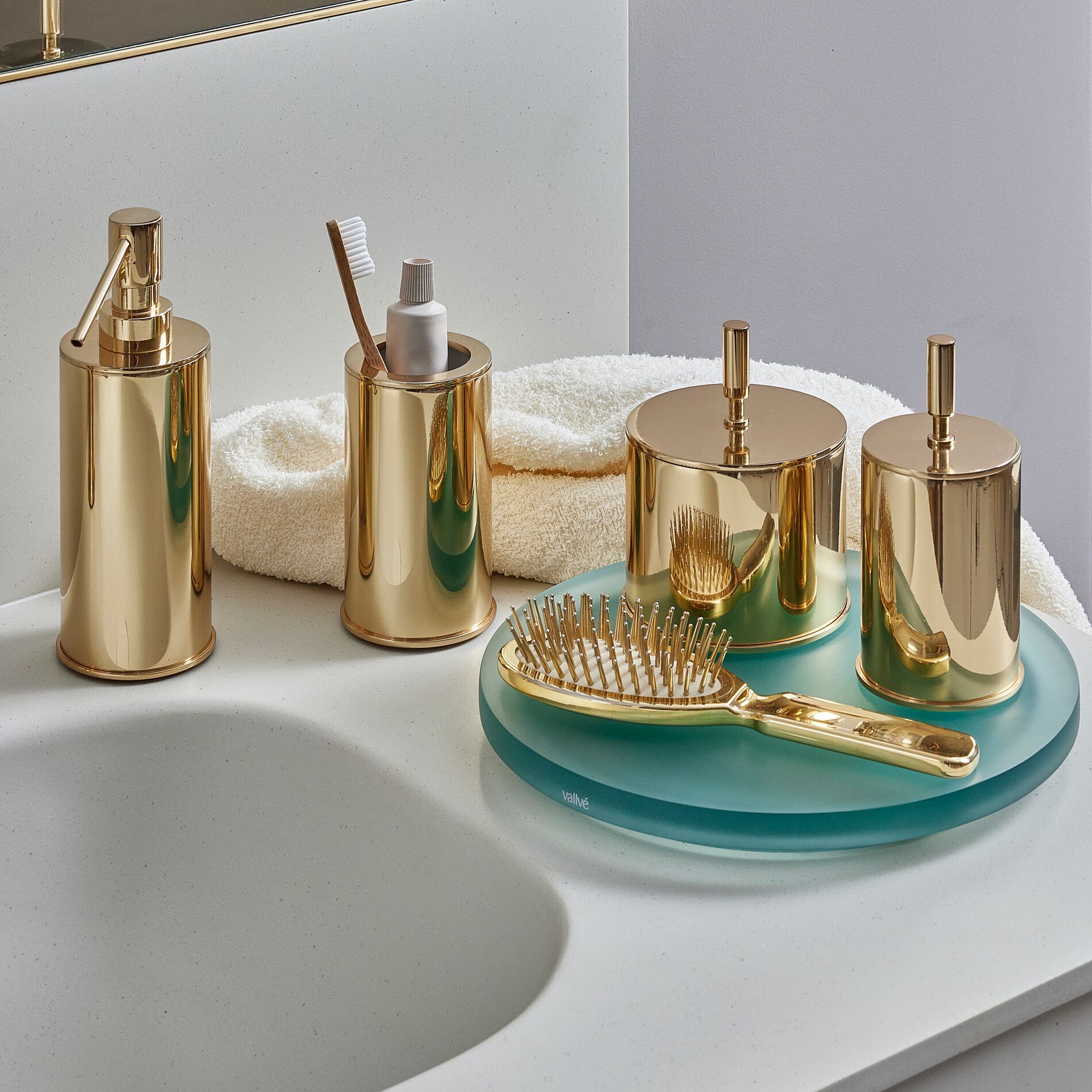 Держатель для хлопковых палочек из хромированного металла Vallvé RITZ ARCH-00079792 - Вид №7