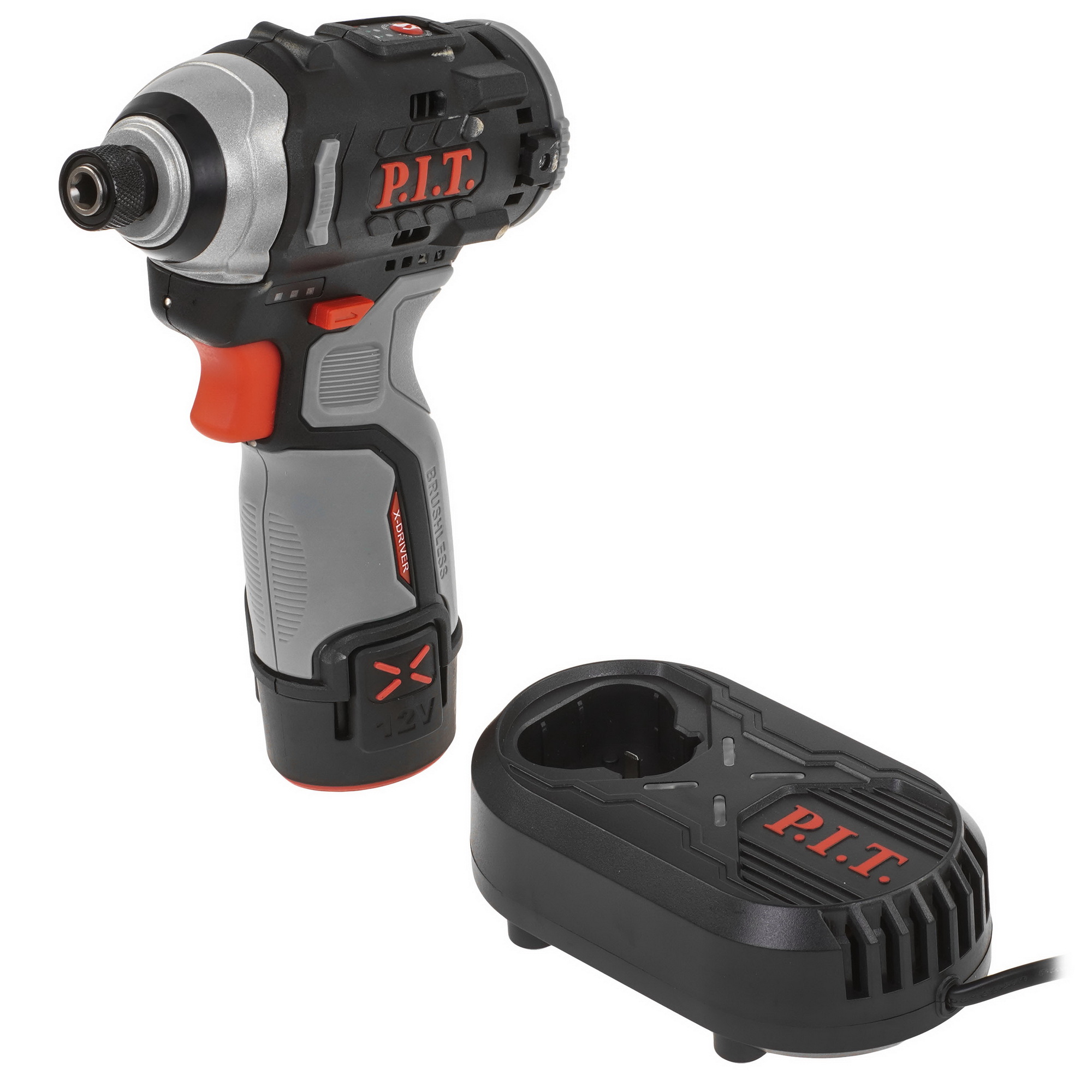 Винтоверт P.I.T. PSD12K-120A/1 OnePower 12V 5604935 PIT STDN-0095235 - Вид №1