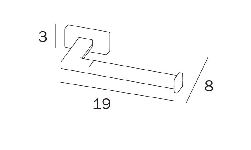 Держатель рулона INDA® ARCH-00047803