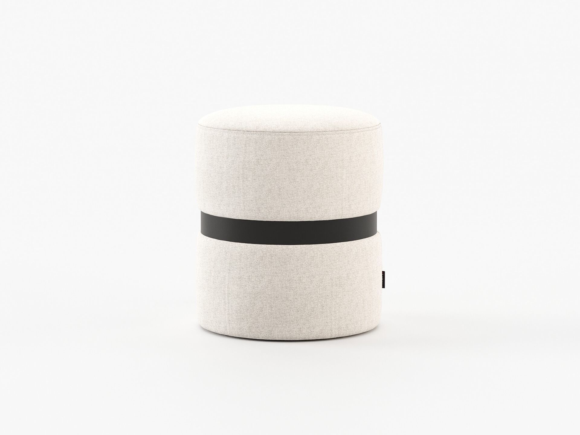 Круглый пуф из ткани Laskasas EDSON ARCH-00084461