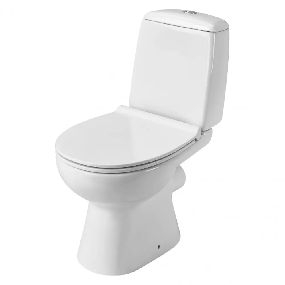 Унитаз-компакт Santek Цезарь SC Slim с системой плавного закрывания 89439222 STLM-1579563