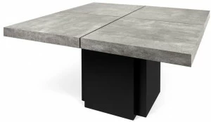 TemaHome Квадратный обеденный стол из бетона
