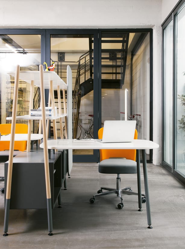 Офисное кресло из ткани с 5 спицами Sesta блог ARCH-00040021 - Вид №4