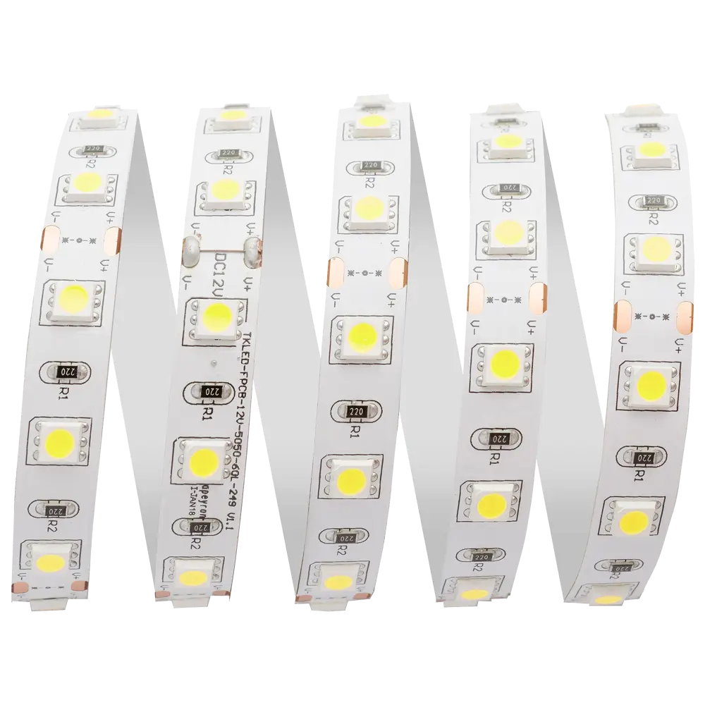 Светодиодная лента 14.4Вт/60LED/м свет холодный белый IP23 APEYRON STLM-2210094 - Вид №1
