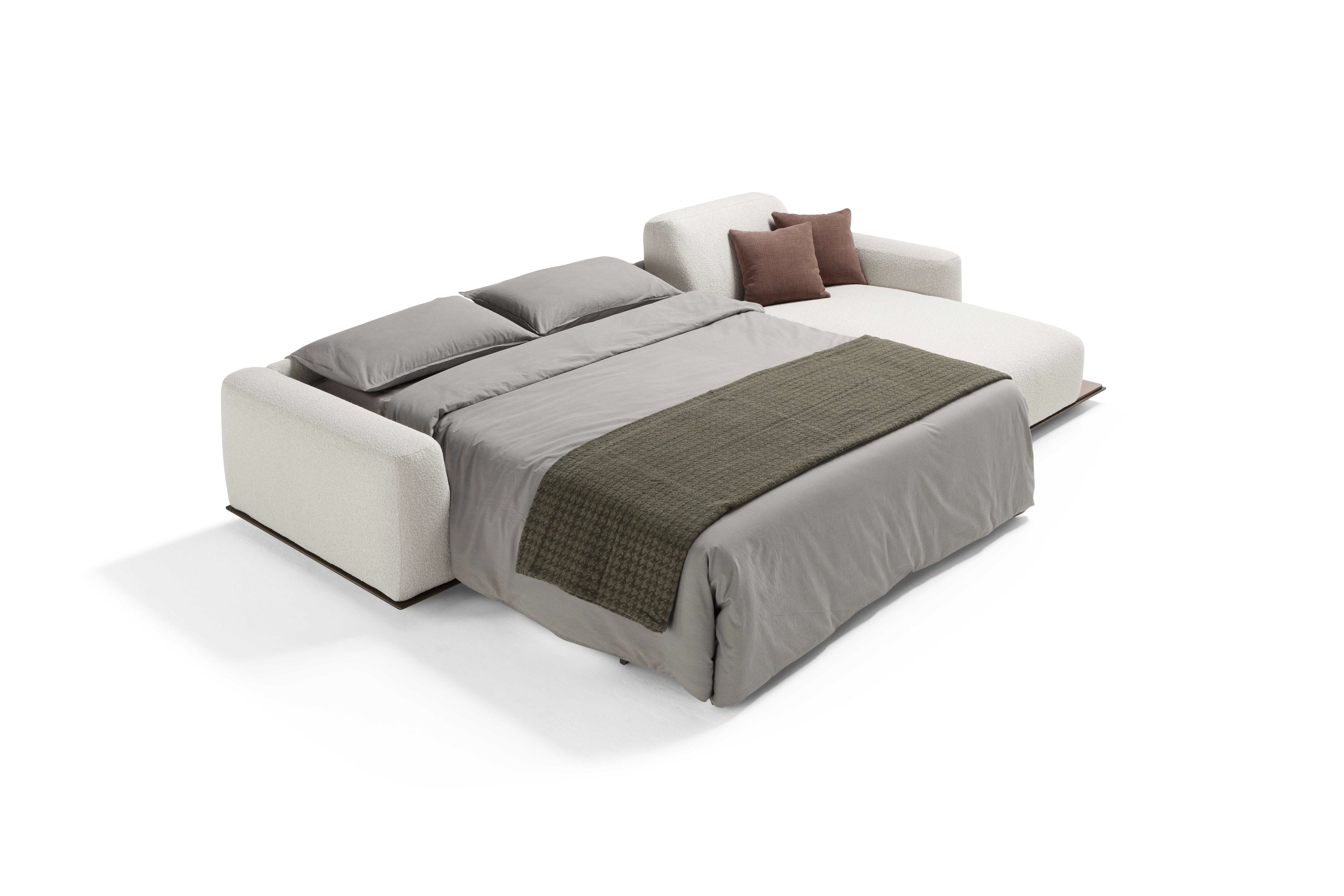 Двуспальный диван-кровать из ткани с полуостровом Dienne Salotti Views ARCH-00126780 - Вид №4
