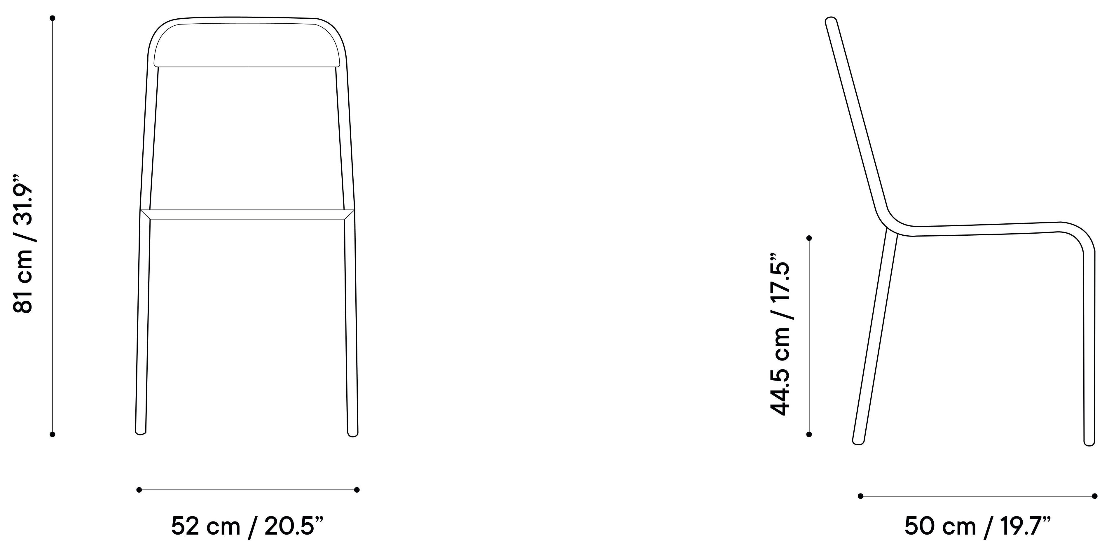 Штабелируемый садовый стул iSimar ARCH-00037959 - Вид №8