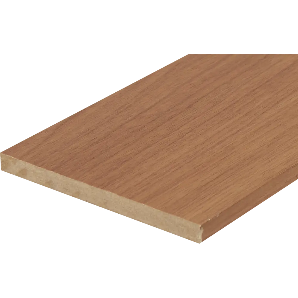 Добор Белеза 2070x100x8 мм финиш-бумага ламинация цвет миланский орех VERDA STLM-2204374