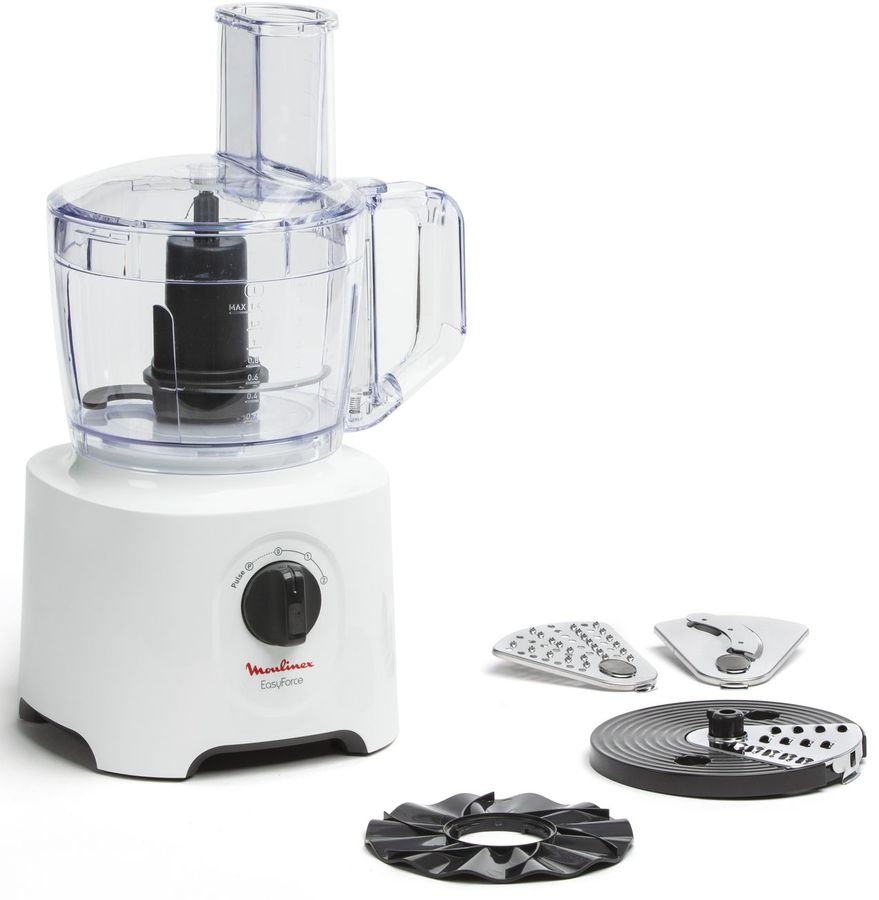 8142714 Кухонный комбайн Moulinex Easy Force FP244110 белый STDN-0132860