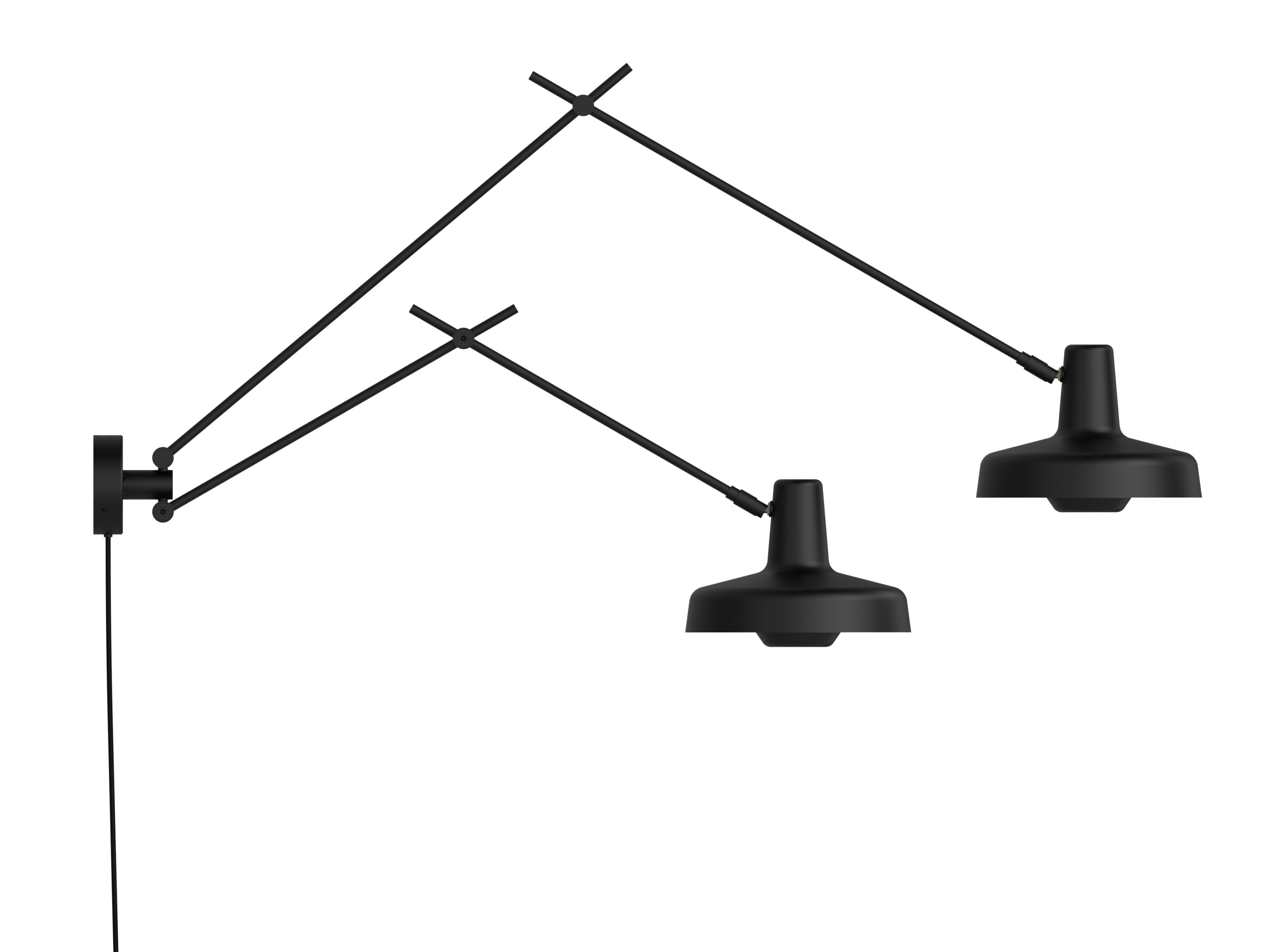 Двойной и регулируемый настенный светильник Grupa Arigato ARCH-00054465