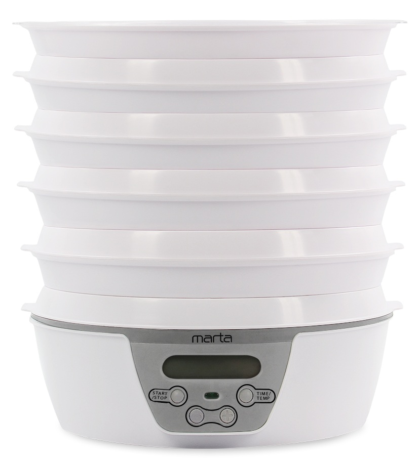 9934672 Сушилка для овощей и фруктов MARTA MT-FD1888D белый STDN-0035147