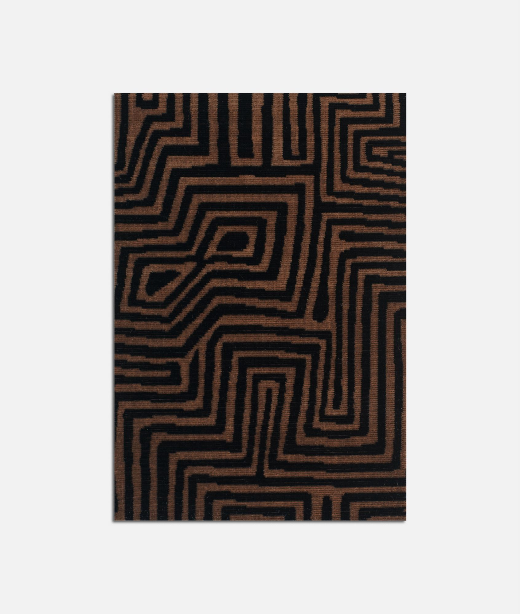 Жаккардовая обивочная ткань с графическим рисунком Dedar JAMU JUNGLE ARCH-00143599 - Вид №1