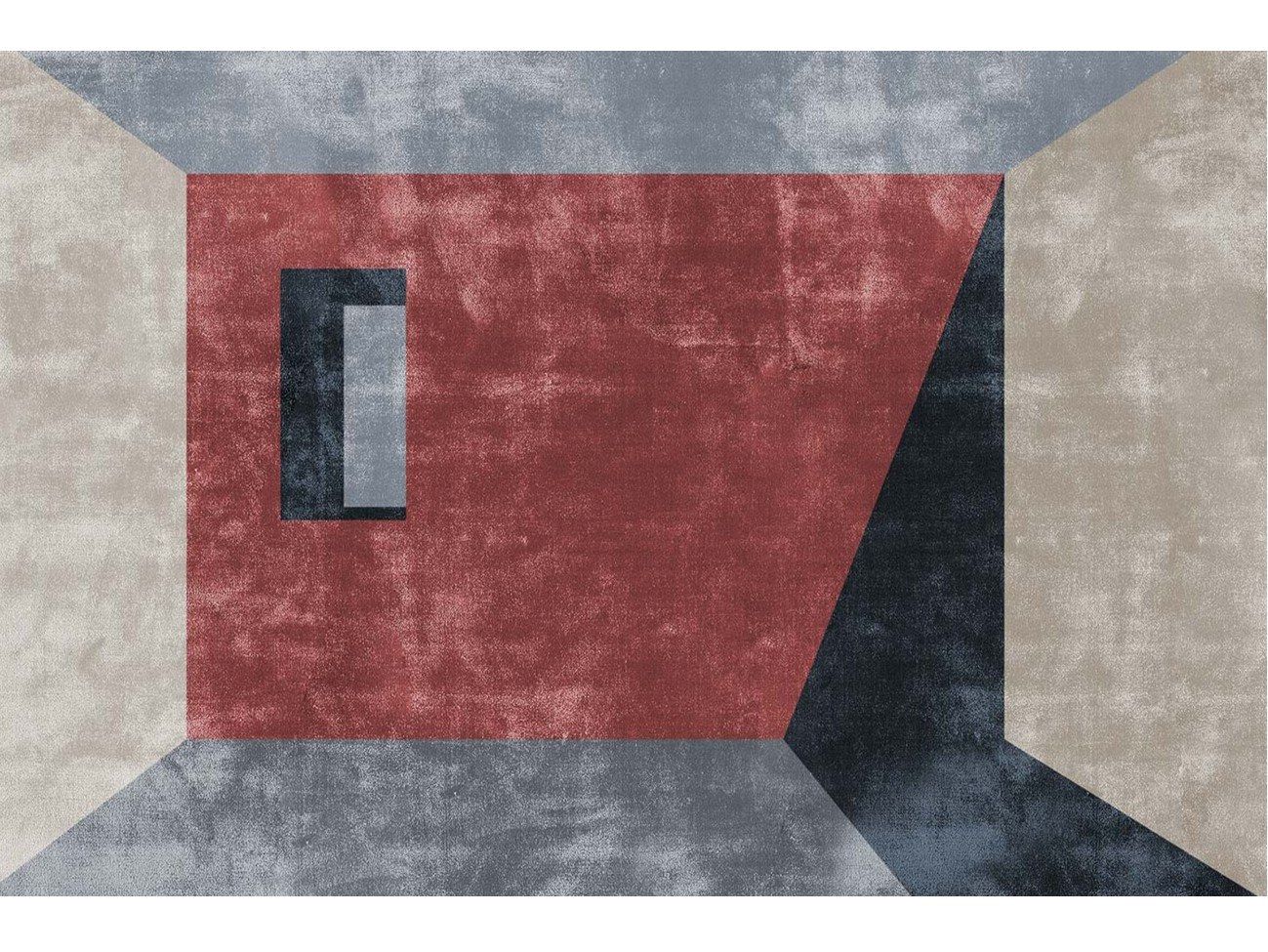 Ковер ручной работы из бамбукового волокна Sirecom Tappeti перспективы ARCH-00041664