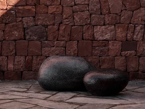 Низкий терракотовый садовый стул DOMANİ Батур ARCH-00144814