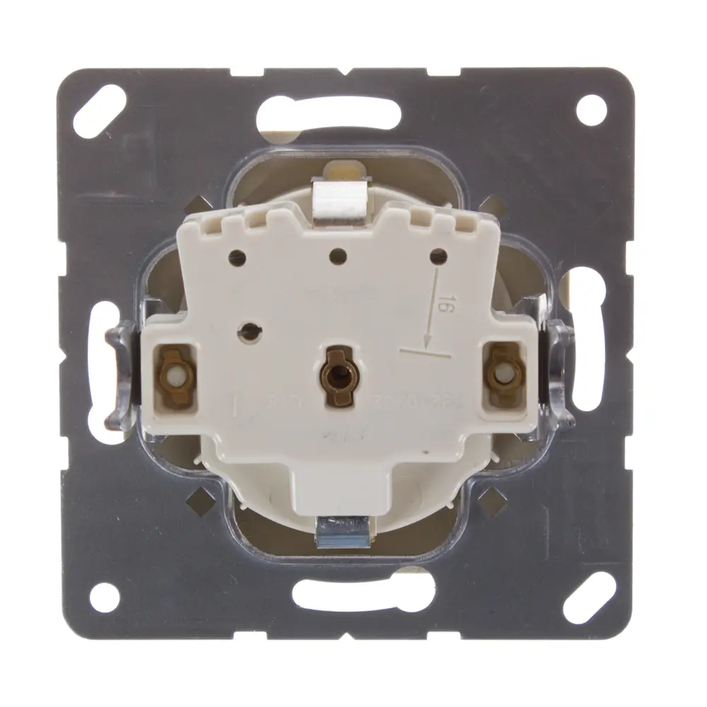 Розетка Jung EcoProfi с заземлением цвет бежевый STLM-2137981 - Вид №2