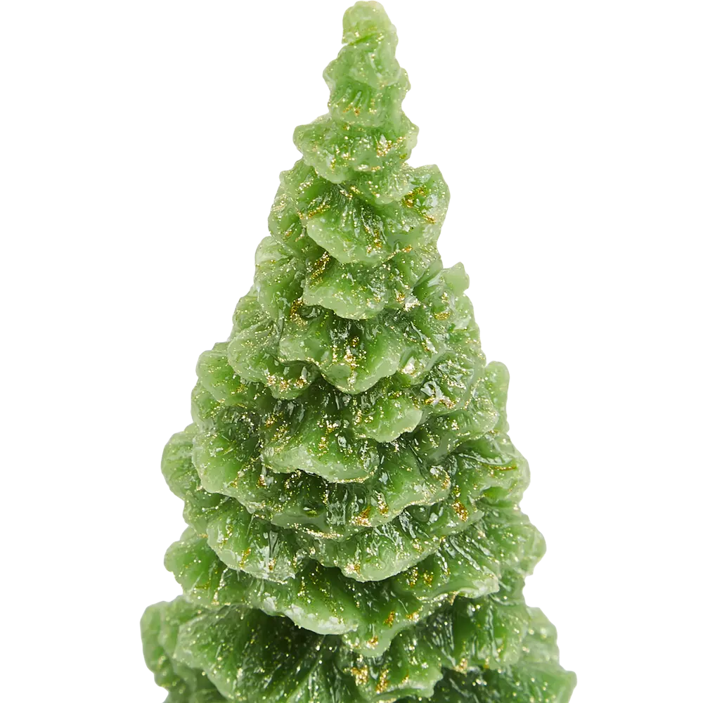 Свеча формовая Елка разноцветная 10 см Santreyd STLM-2176902 - Вид №1