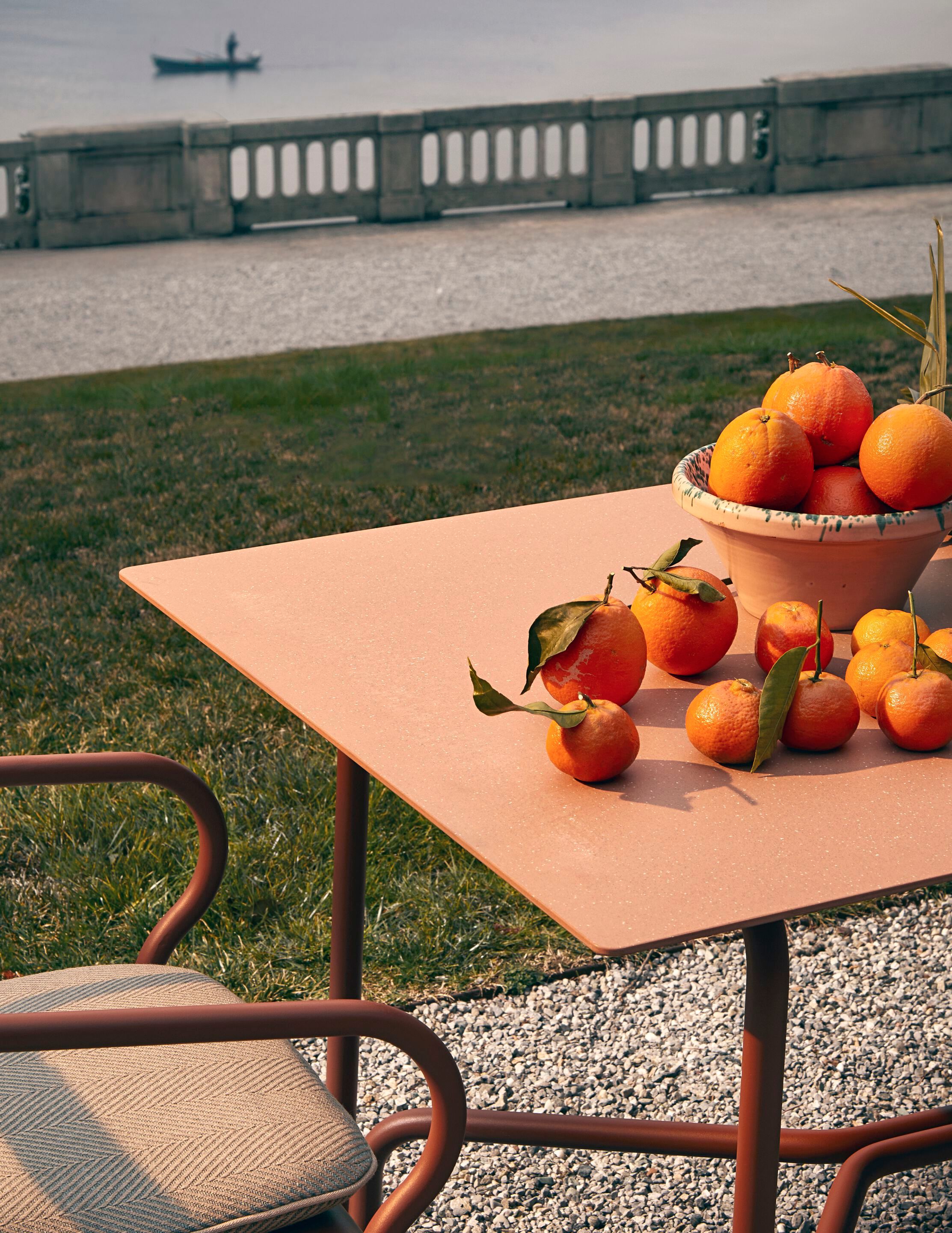 Алюминиевый садовый стул с подлокотниками Unopiù Salò ARCH-00031786 - Вид №11