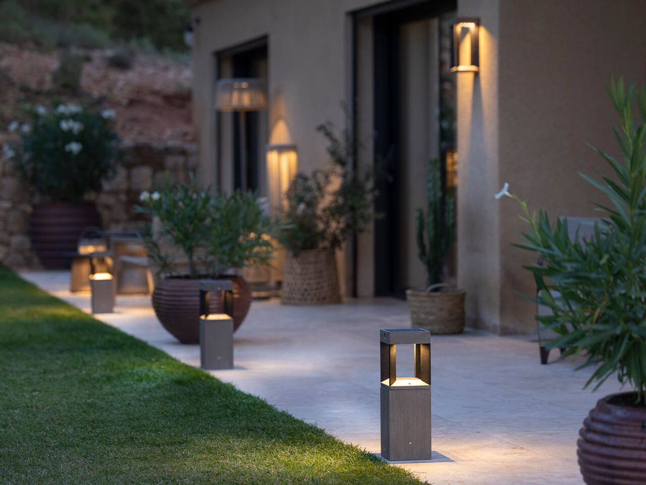 ТИК солнечной энергии световой столб Les Jardins® Tecka ARCH-00049947 - Вид №2