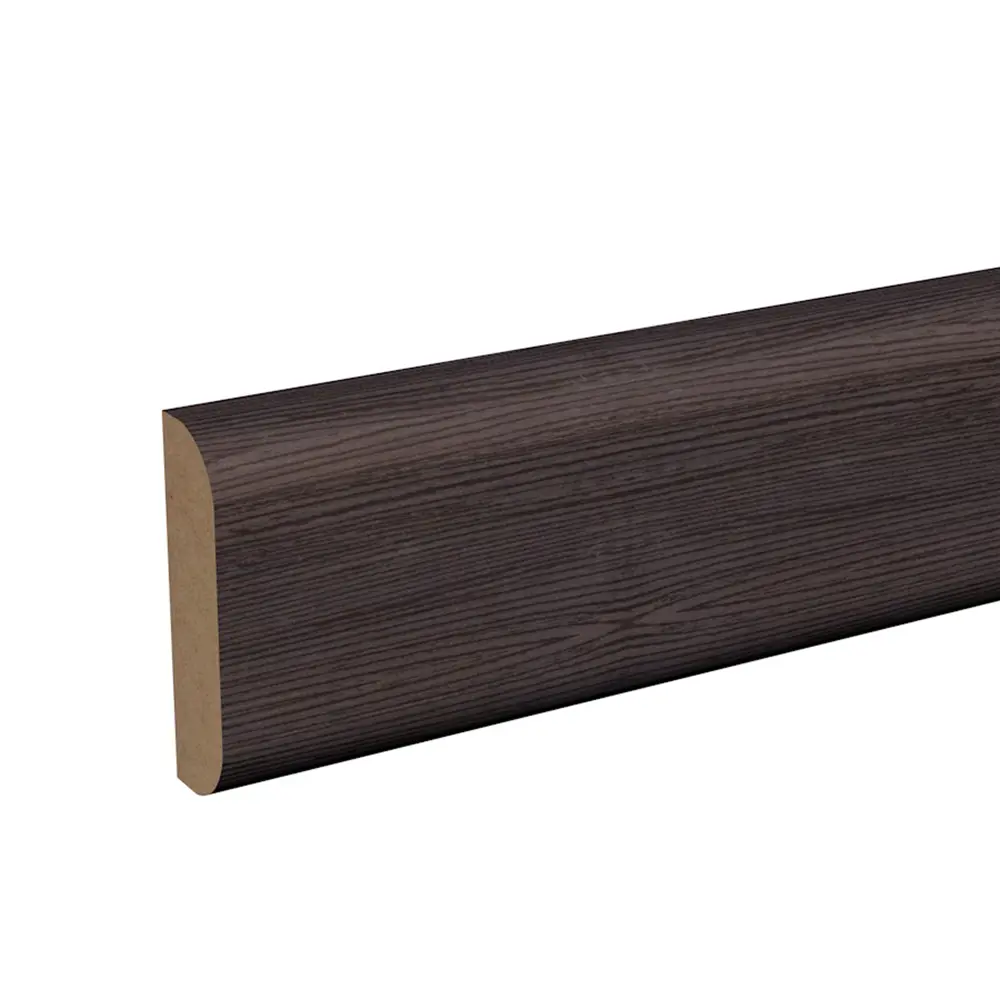 Планка притворная 2050x29x8 мм финиш-бумага ламинация цвет орех тёмный КРОНОПРОФИЛЬ STLM-2051636