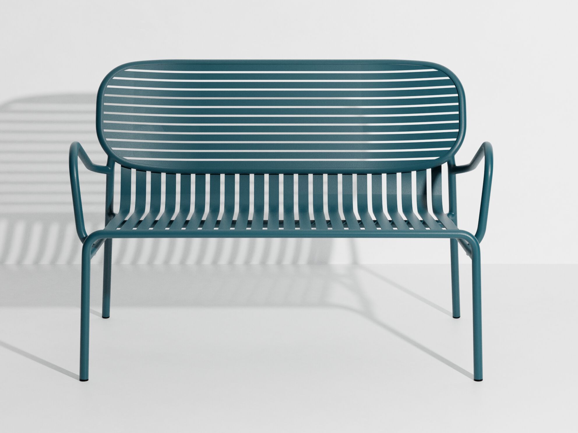 Алюминиевая садовая скамейка с порошковым покрытием с подлокотниками Petite Friture выходные ARCH-00120153 - Вид №39