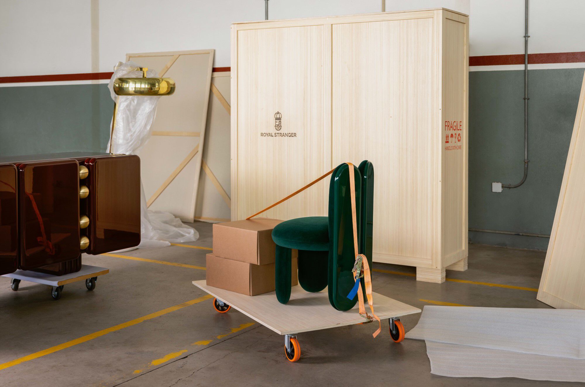 Латунь торшер ROYAL STRANGER MARSHMALLOW ARCH-00075936 - Вид №3