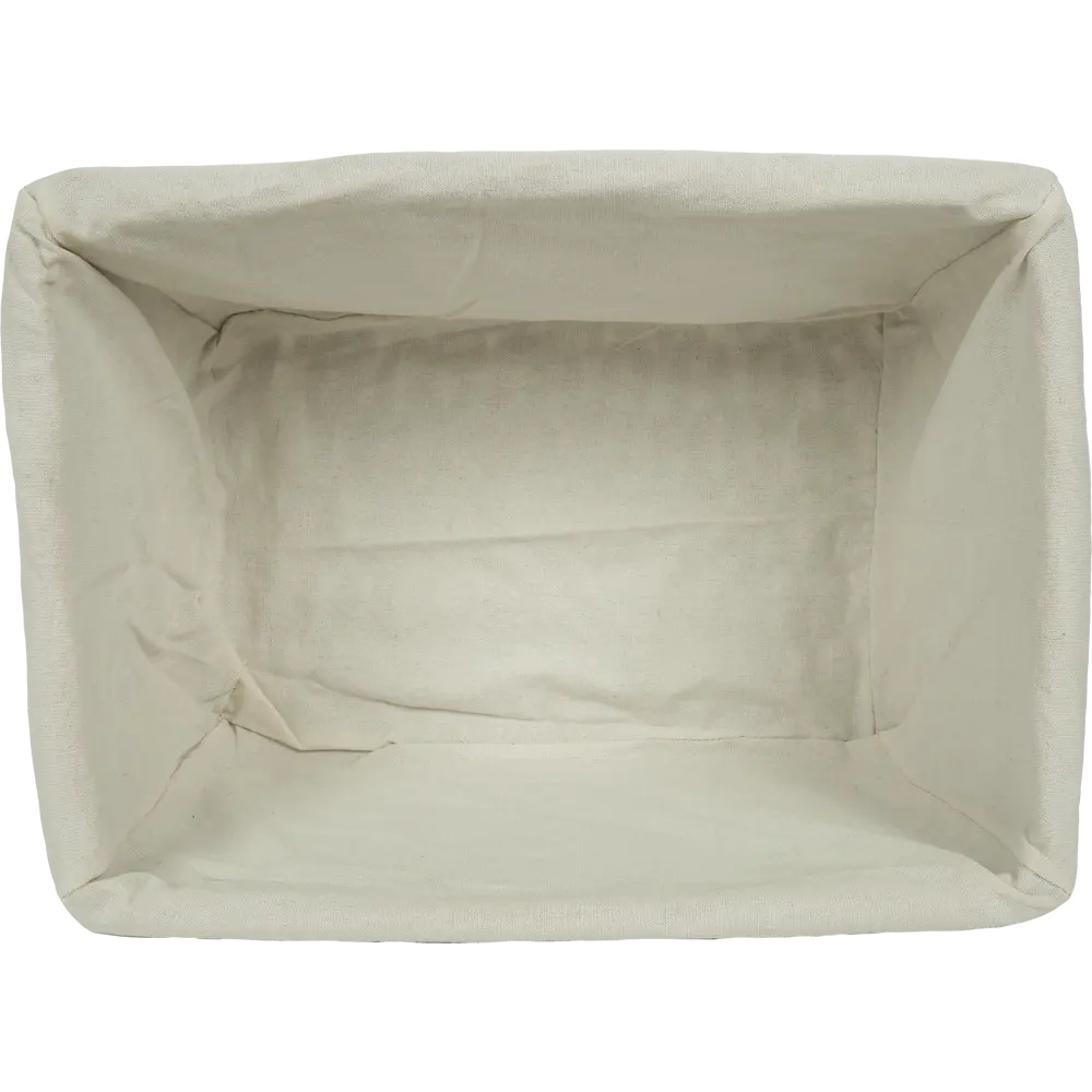 Корзина Ива с декоративным чехлом 41x20x30 см плетенье цвет коричневый STORIDEA STLM-2183822 - Вид №1