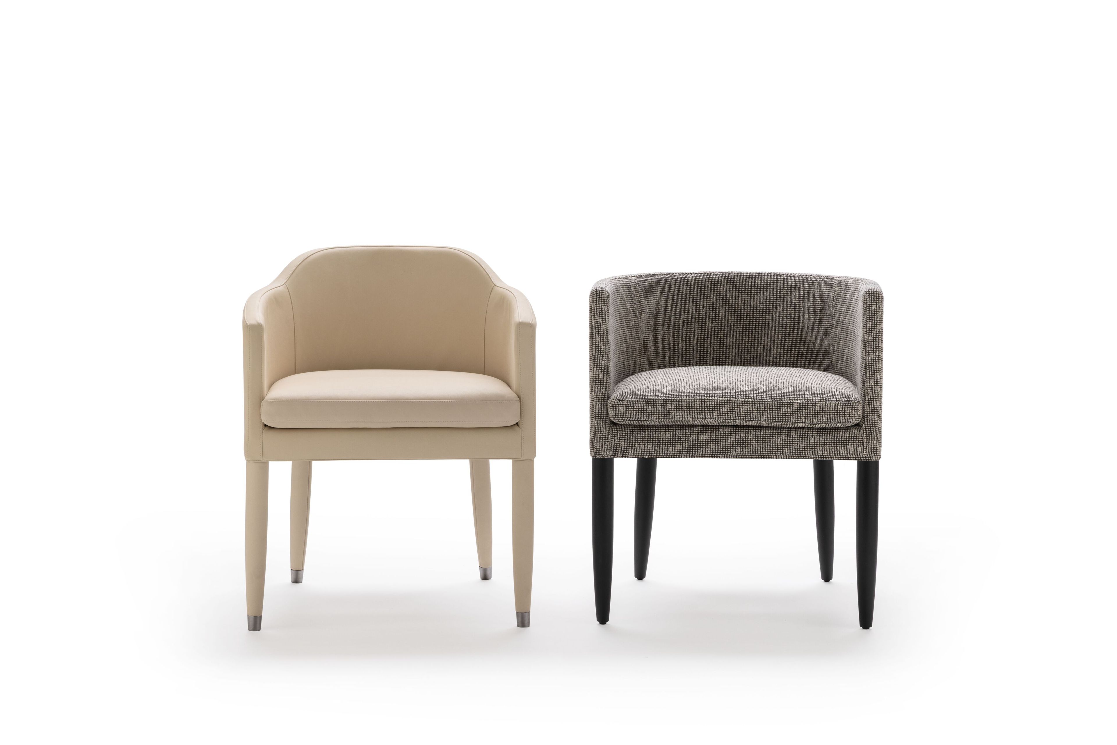 Кожаный стул с подлокотниками Living Divani OUZO ARCH-00062392 - Вид №3