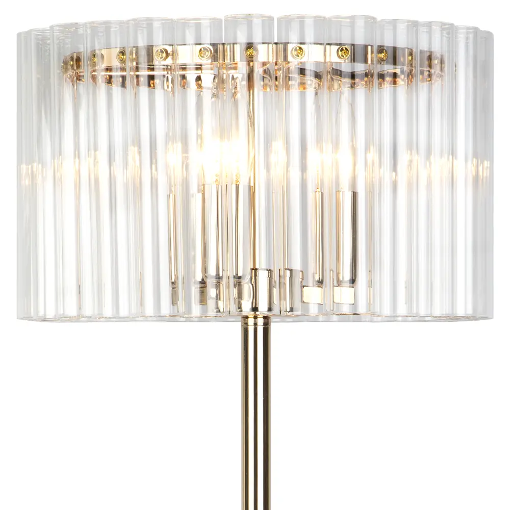 Торшер Eurosvet Flamel - золотой цилиндр для уютного интерьера 89435502 STLM-1573037 - Вид №3