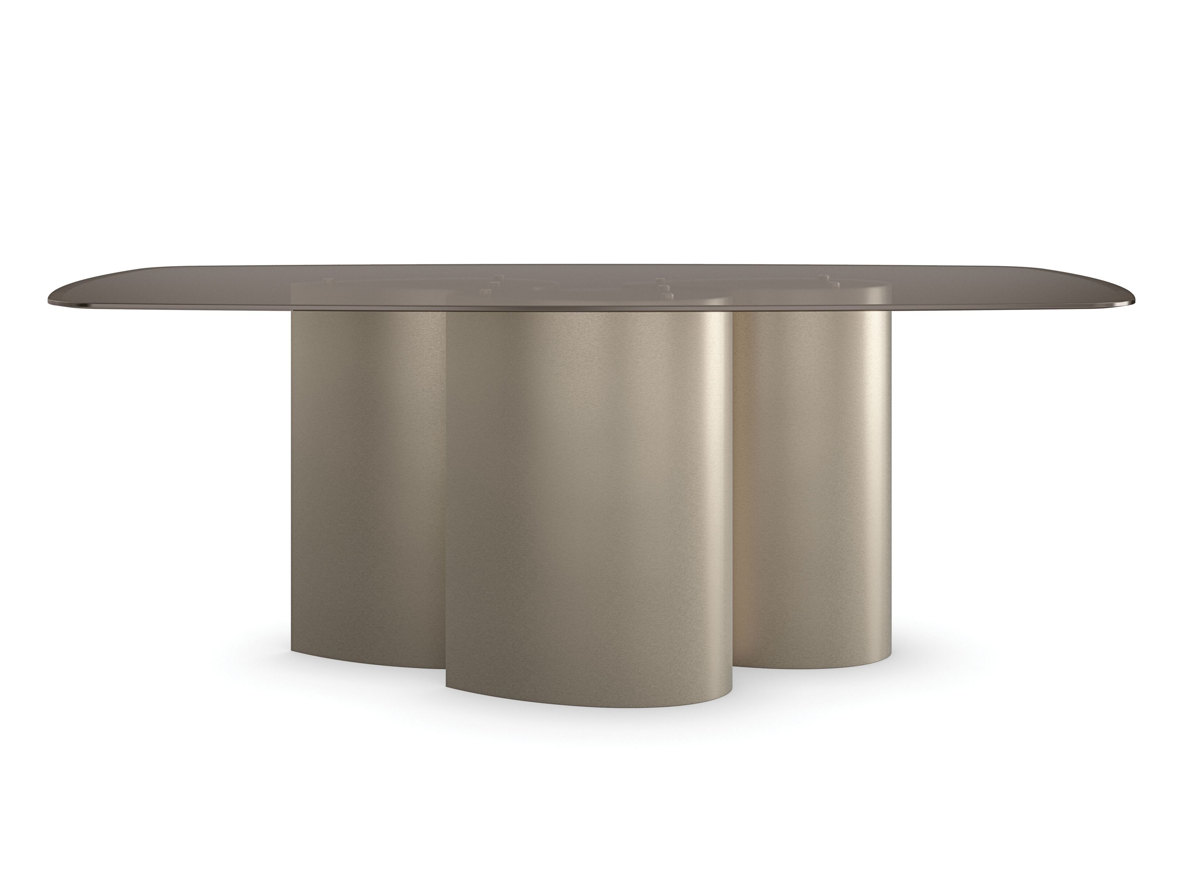 Прямоугольный стеклянный обеденный стол Caracole APHELION ARCH-00015965 - Вид №2