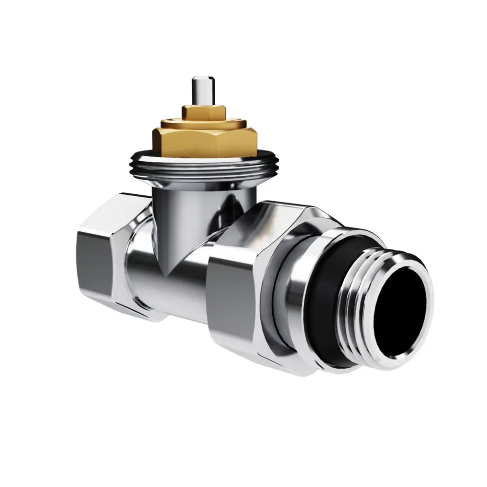 Термостатический комплект для радиатора прямой Royal Thermo Design 1/2" латунь цвет хром STLM-2146913 - Вид №2