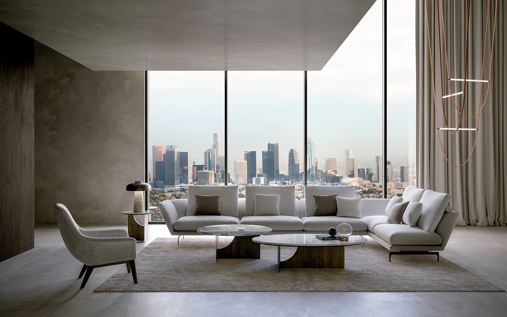 Дисковый секционный диван Disc А5918 Coleccion Alexandra - Вид №3