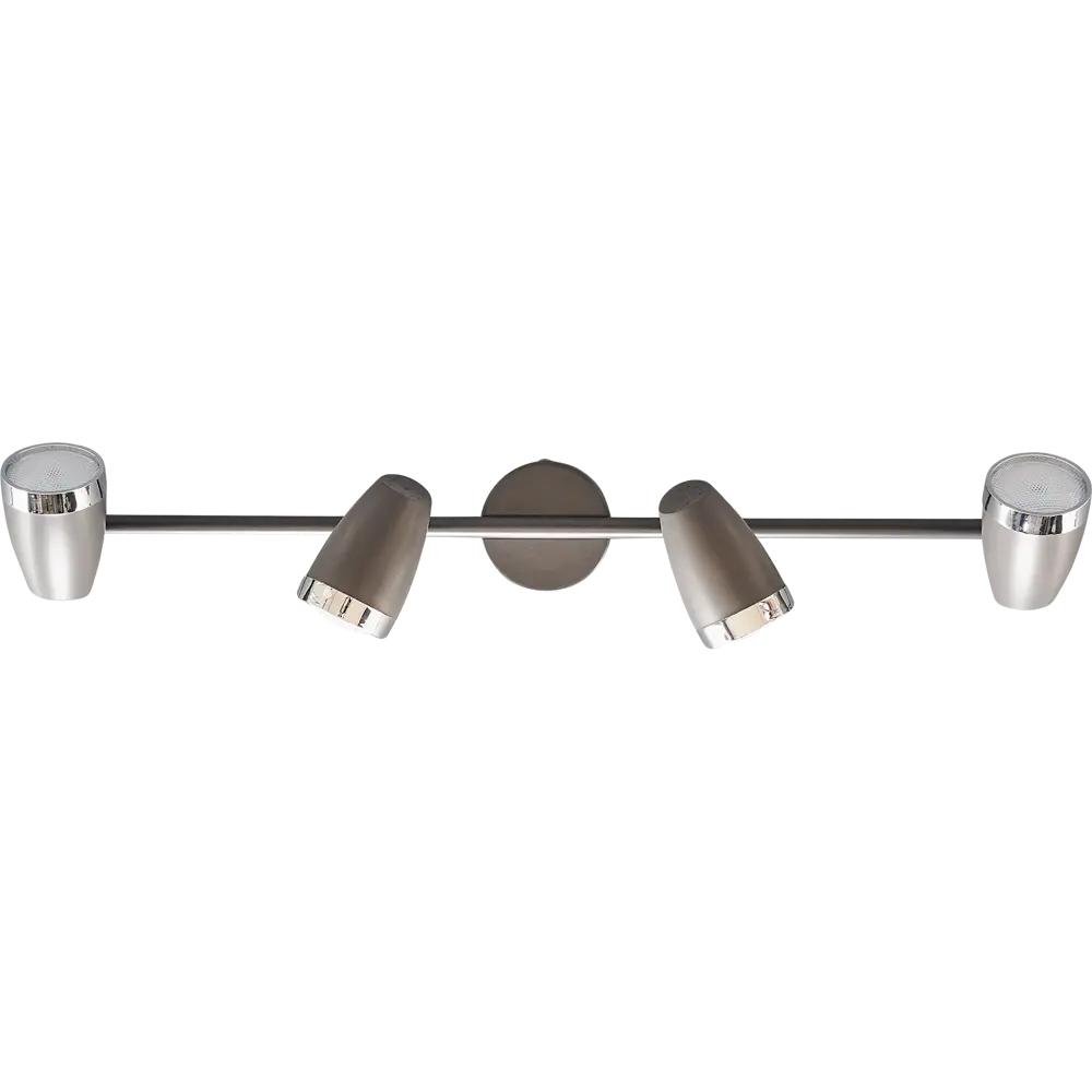 Спот светодиодный Globo 56110, 4x4 Вт, цвет чёрный STLM-2152126 - Вид №1