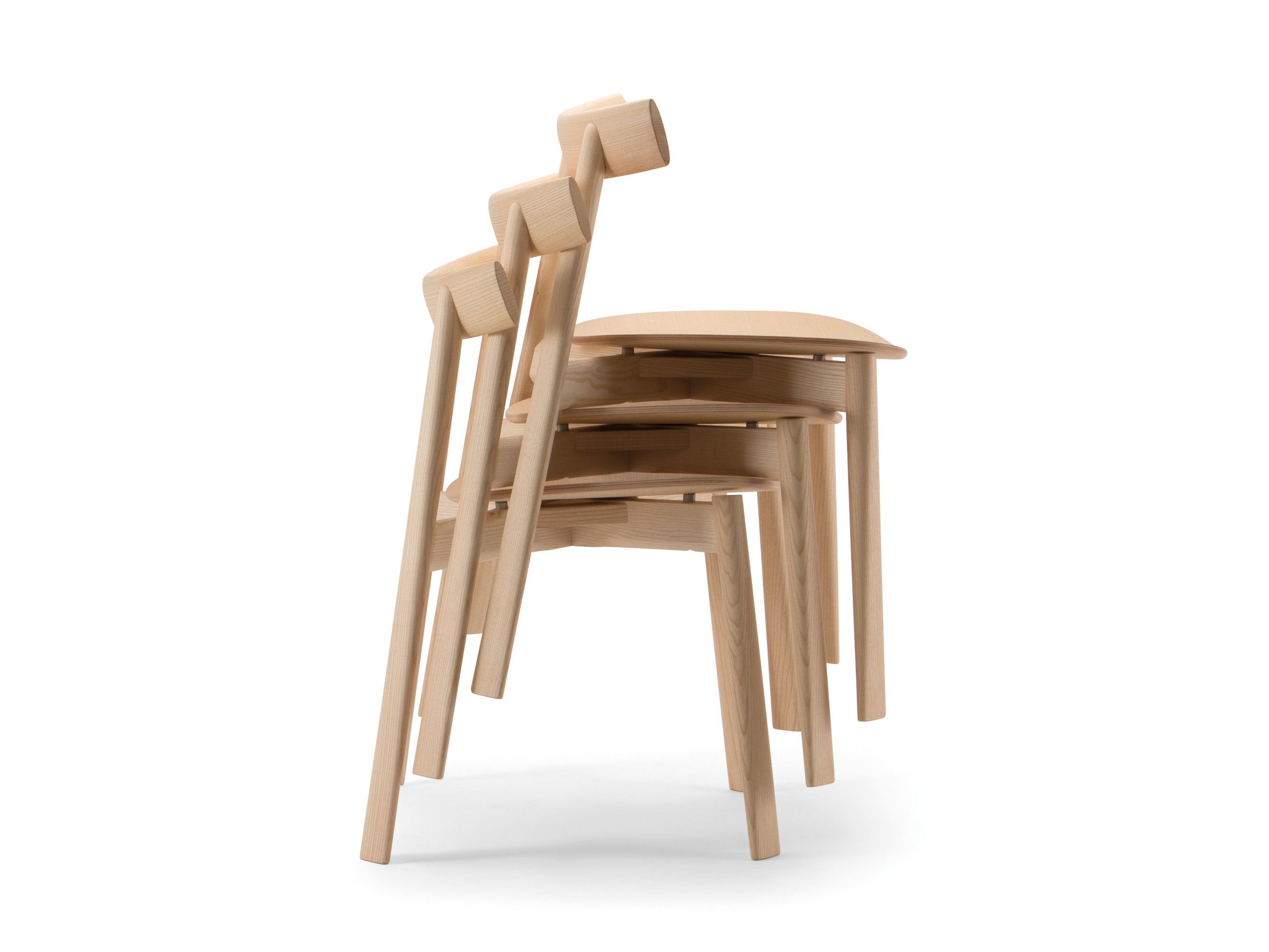 Деревянный штабелируемый стул Cizeta Remo ARCH-00093096 - Вид №2