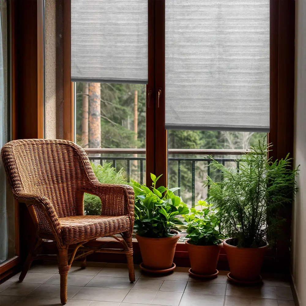 Штора рулонная Микли 70x150 см серая FRANC GARDINER STLM-2018639 - Вид №3