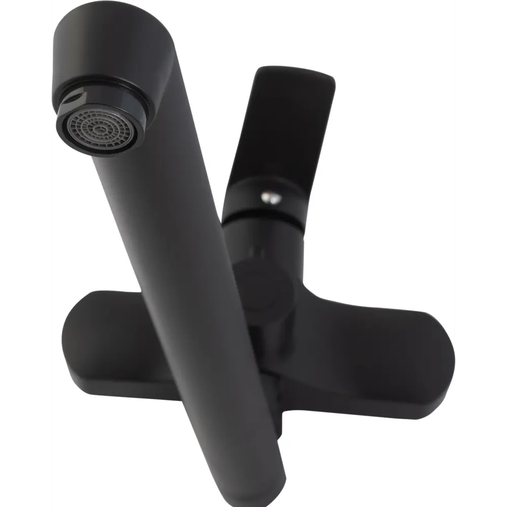 Смеситель для ванны AQUA-RIVUS AR-2021e-b черный матовый 89392681 STLM-1578794 - Вид №1