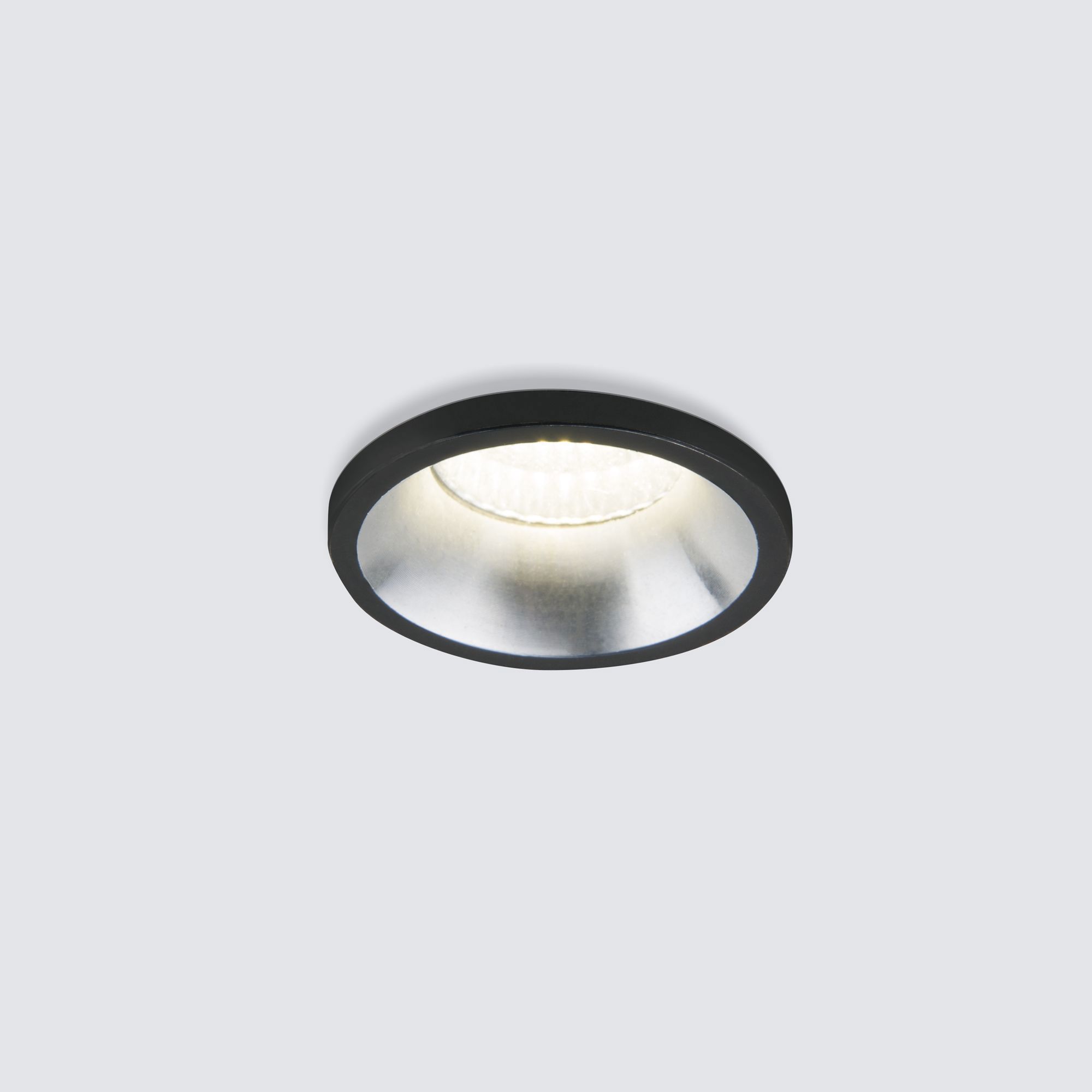 90286838 Светильник точечный светодиодный встраиваемый 15269/LED под отверстие 280 мм 1 м² нейтральный белый свет цвет черный STLM-0169568 ELEKTROSTANDARD