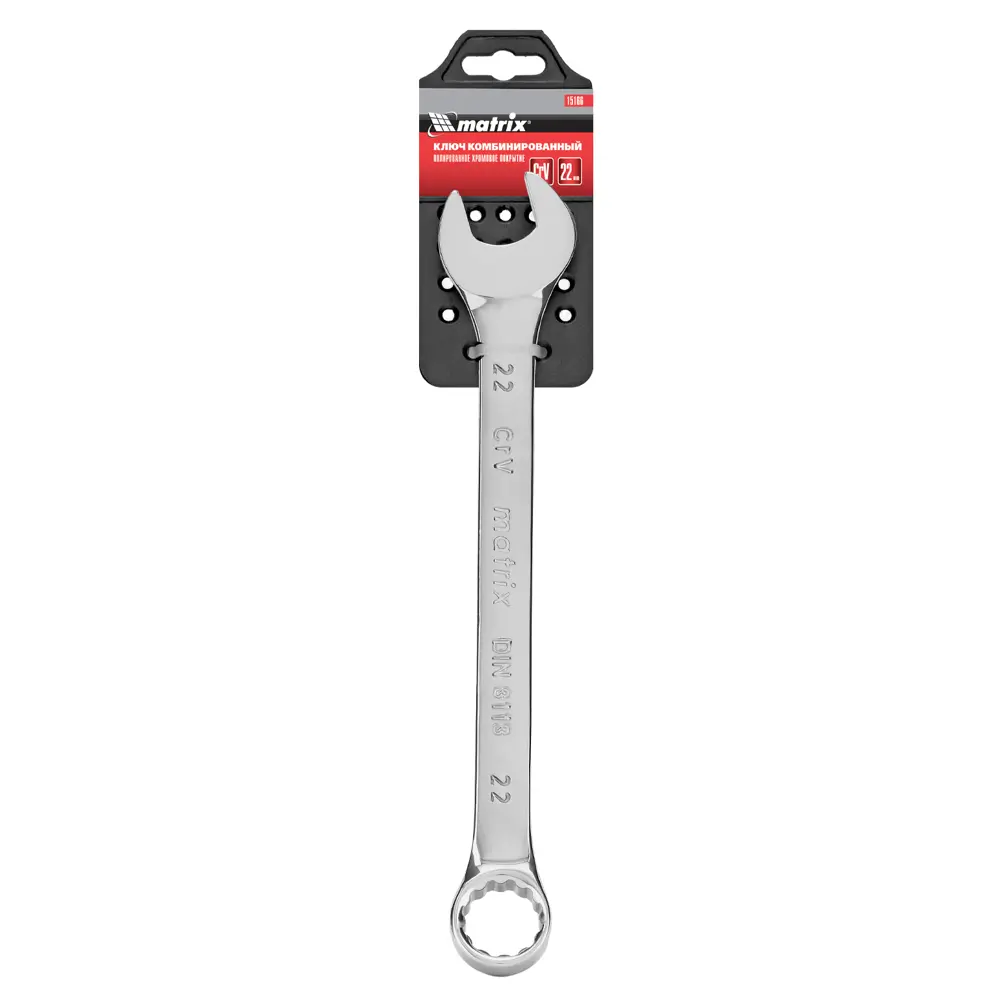 Ключ комбинированный Matrix 15166 22 мм хромированный 89400907 STLM-1498574 - Вид №4