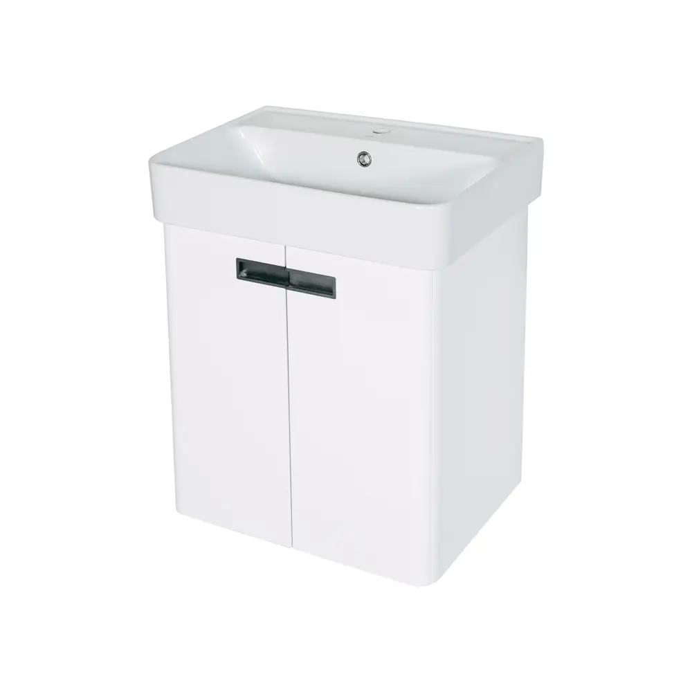 KIROVIT Олимпия — фарфоровая раковина с полочкой для ванной 89373200 STLM-0983010 - Вид №2