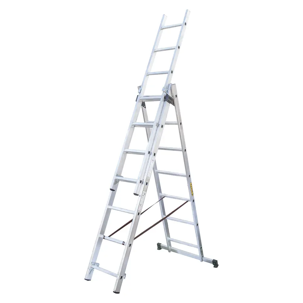 Лестница раскладная трёхсекционная Centaure RT 7 ступеней STLM-2057458