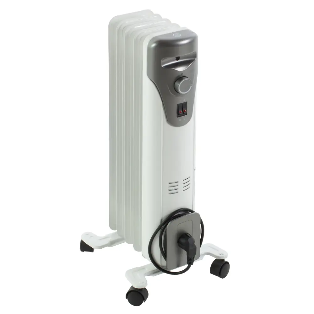 Обогреватель масляный Celcia с механическим термостатом, 1000 Вт, 5 секций STLM-2058058 - Вид №1