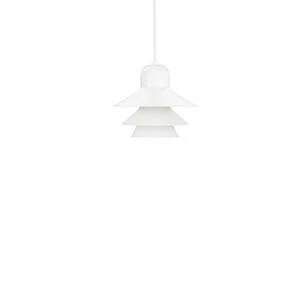 Подвесной светильник Ikono 17 x D20 см, белый